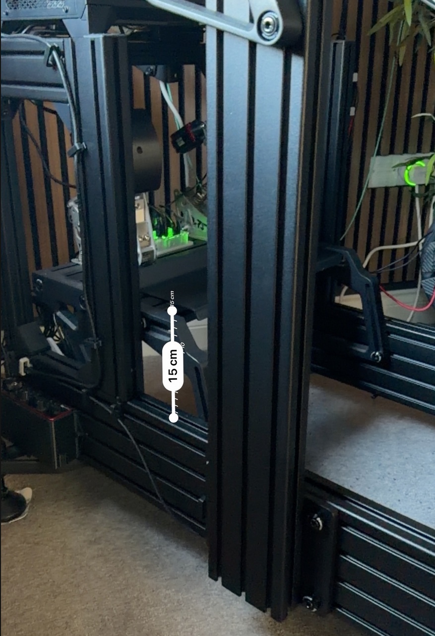 Pedal plate height measurement